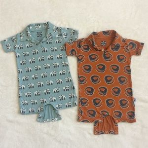 Kickee Rompers 3-6month $20 for both